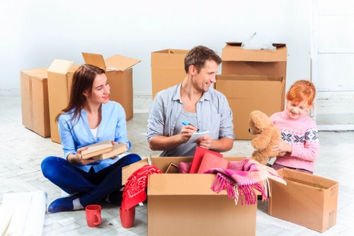 Man with Van providing moving services in Nottinghill