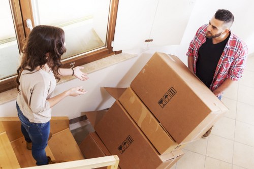 Organized packing process by experts